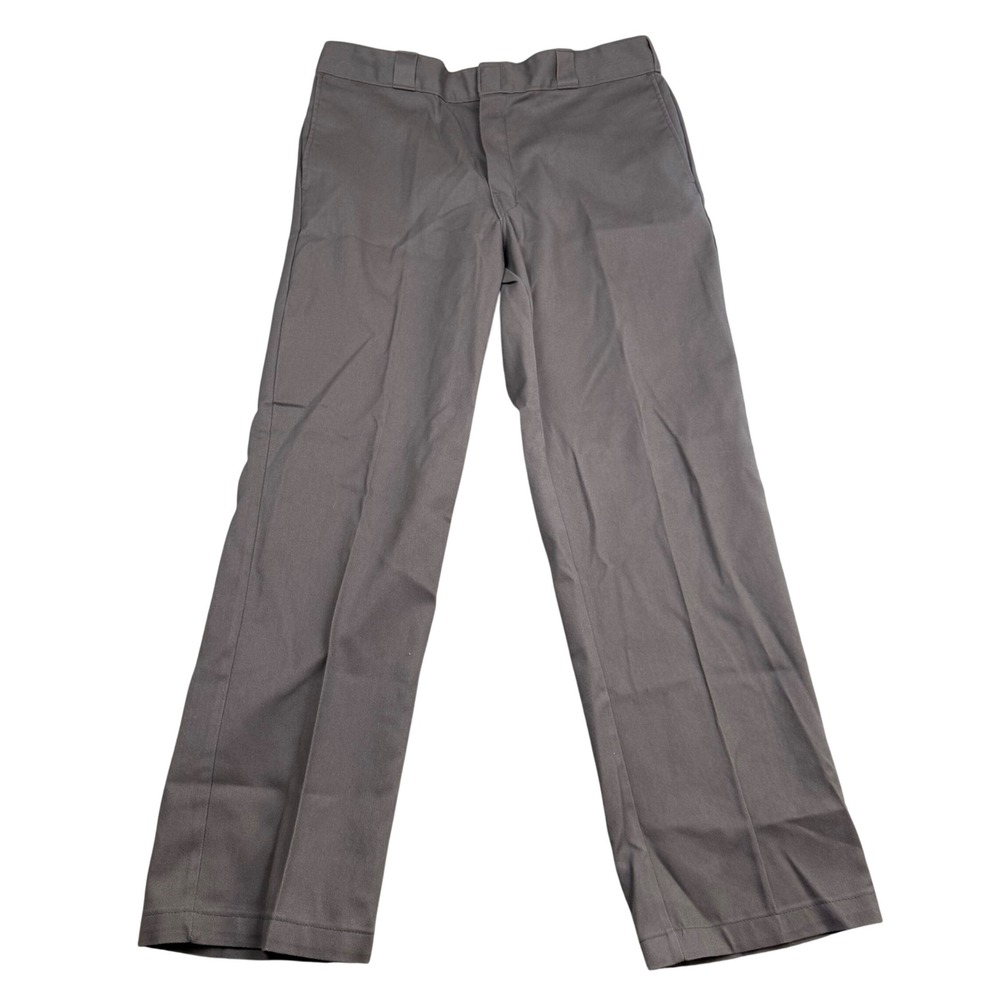 Dickies 874 Original Fit Flex Work Pants Charcoal Gray Mens 36x32 WJ02061